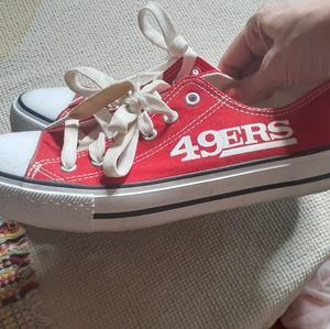 49ers vans shoes